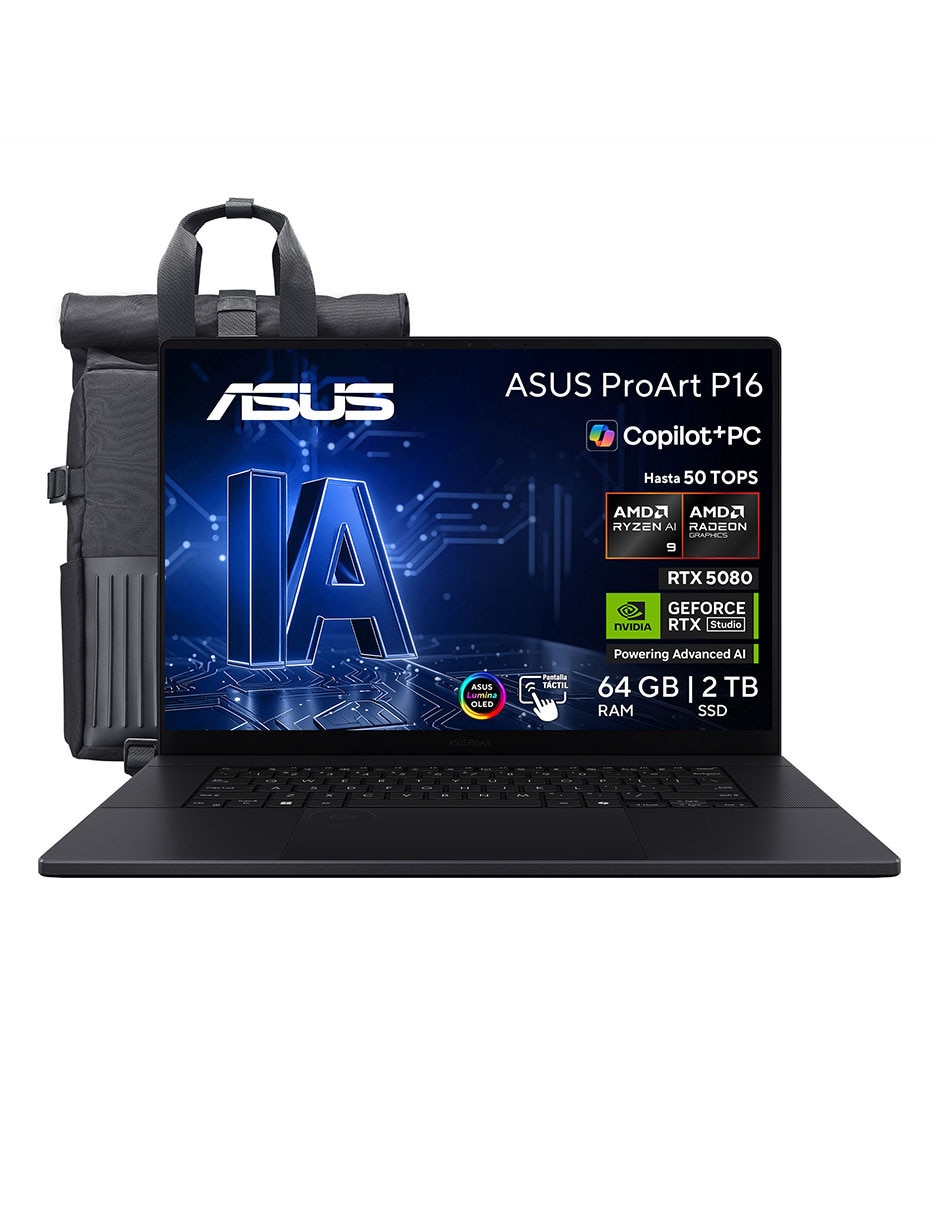 Laptop Touch SE926W 16 pulgadas 4K/UHD AMD Ryzen AI 9 HX 370 NVIDIA GeForce RTX 5080 64 GB RAM 2 TB