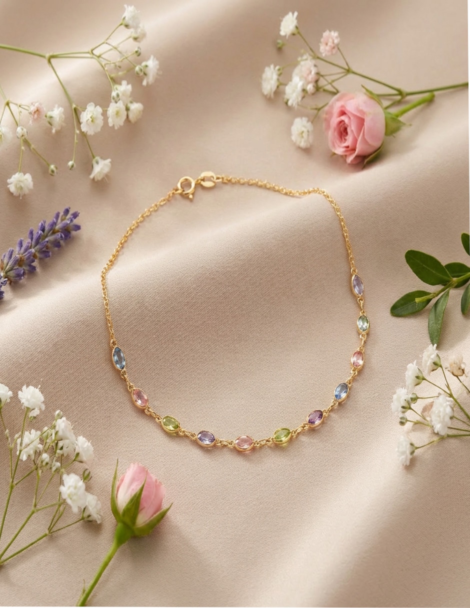 Collar de oro laminado 18 k