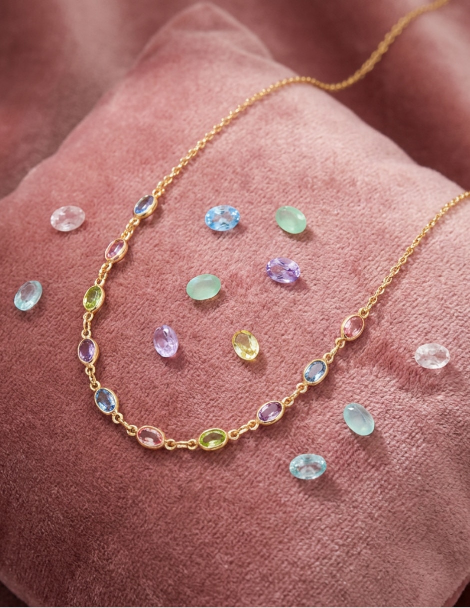 Collar de oro laminado 18 k