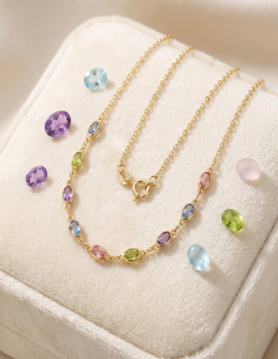 Collar de oro laminado 18 k
