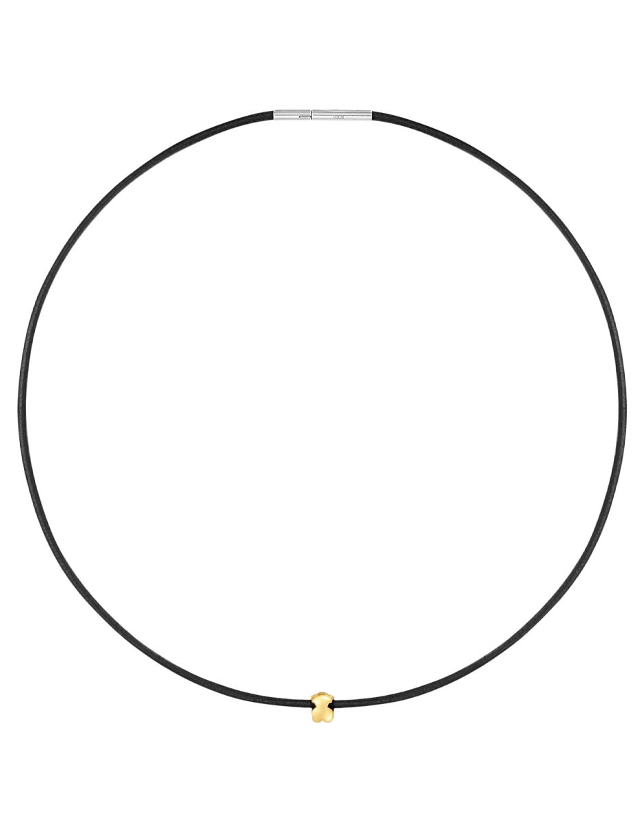 Collar de oso Bold Motif de oro amarillo 14 K 1