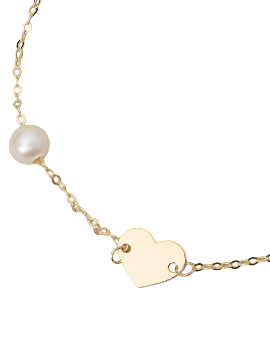 Pulsera de oro 14K Bracelet acabado pulido 2