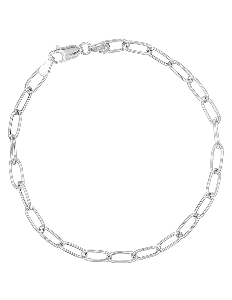 Brazalete de plata p 925 acabado brillante