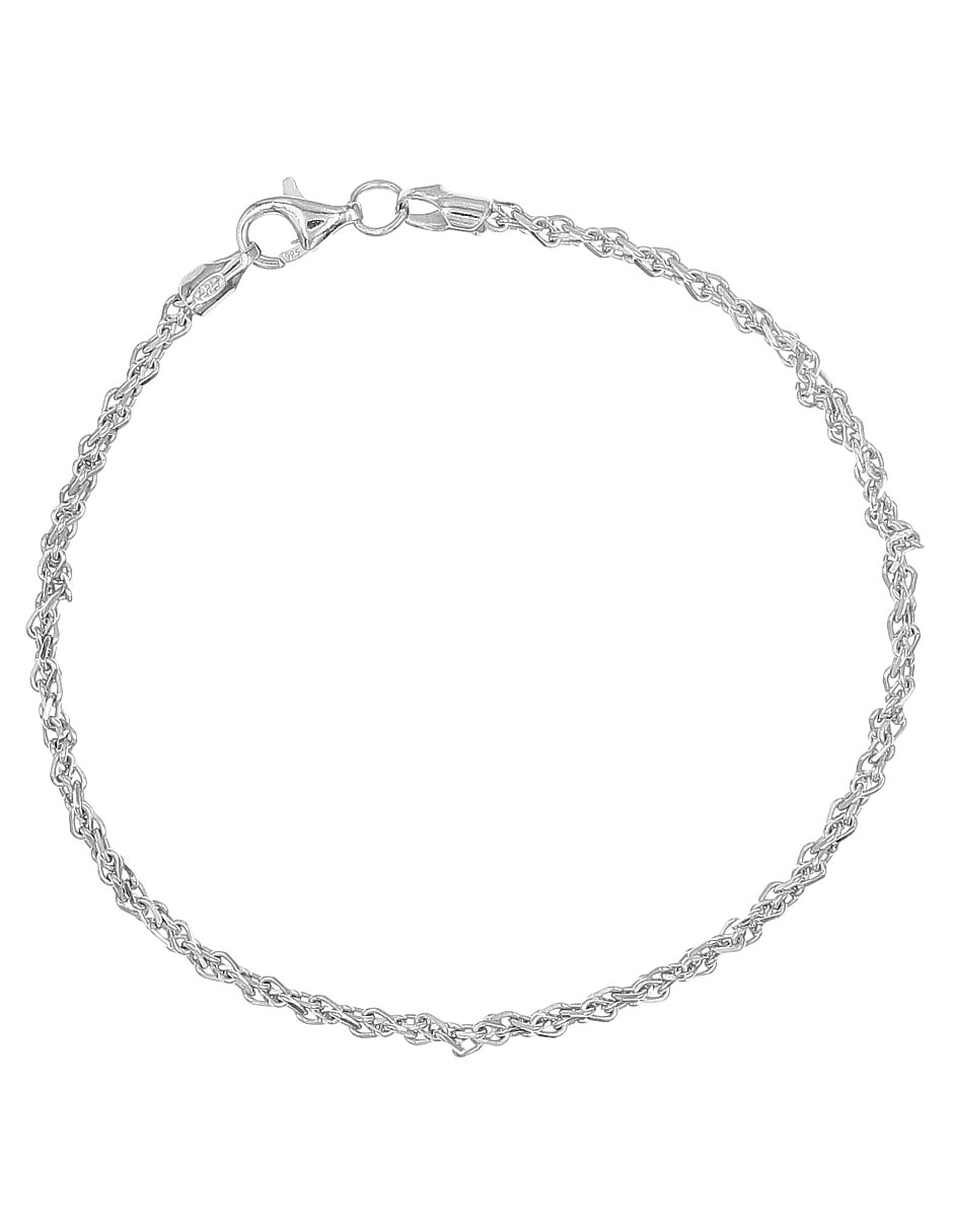 Pulsera de plata p 925 acabado brillante