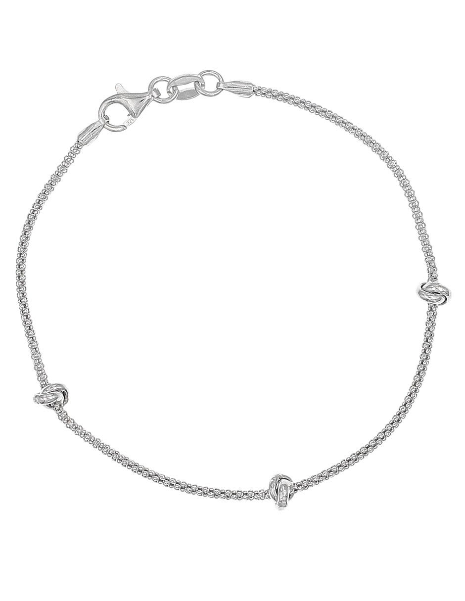 Brazalete de plata P 925 acabado brillante