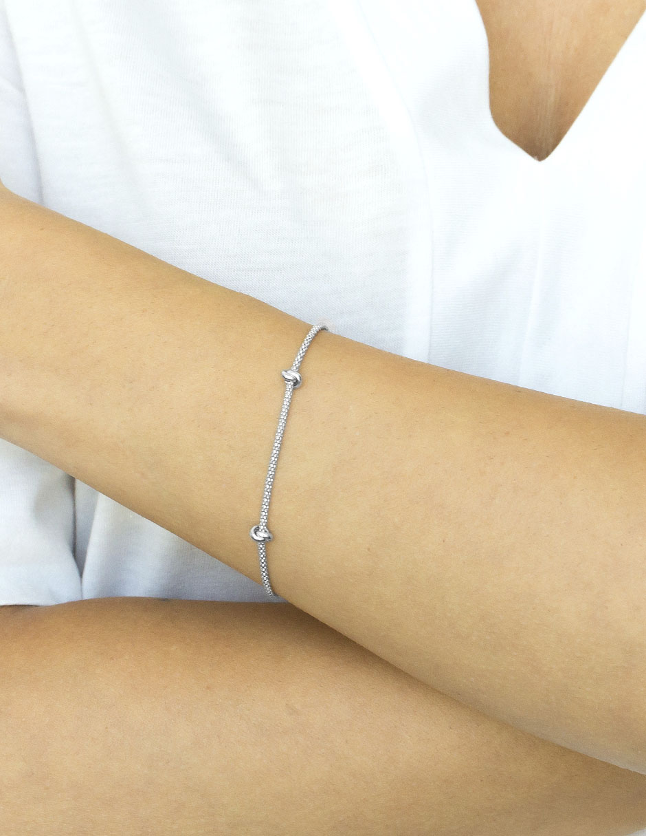 Brazalete de plata P 925 acabado brillante