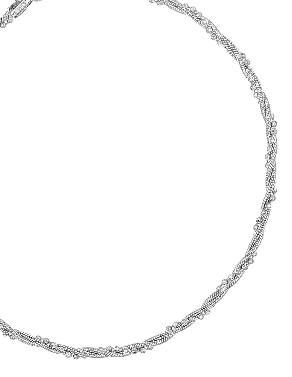 Brazalete de plata p 925 acabado brillante
