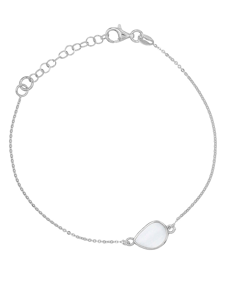 Brazalete de plata p 925 acabado brillante