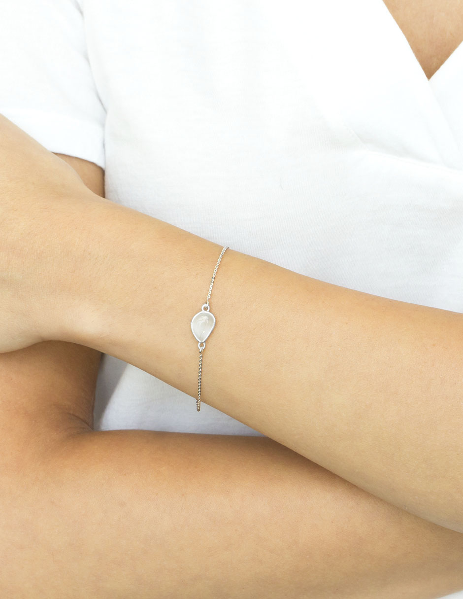 Brazalete de plata p 925 acabado brillante