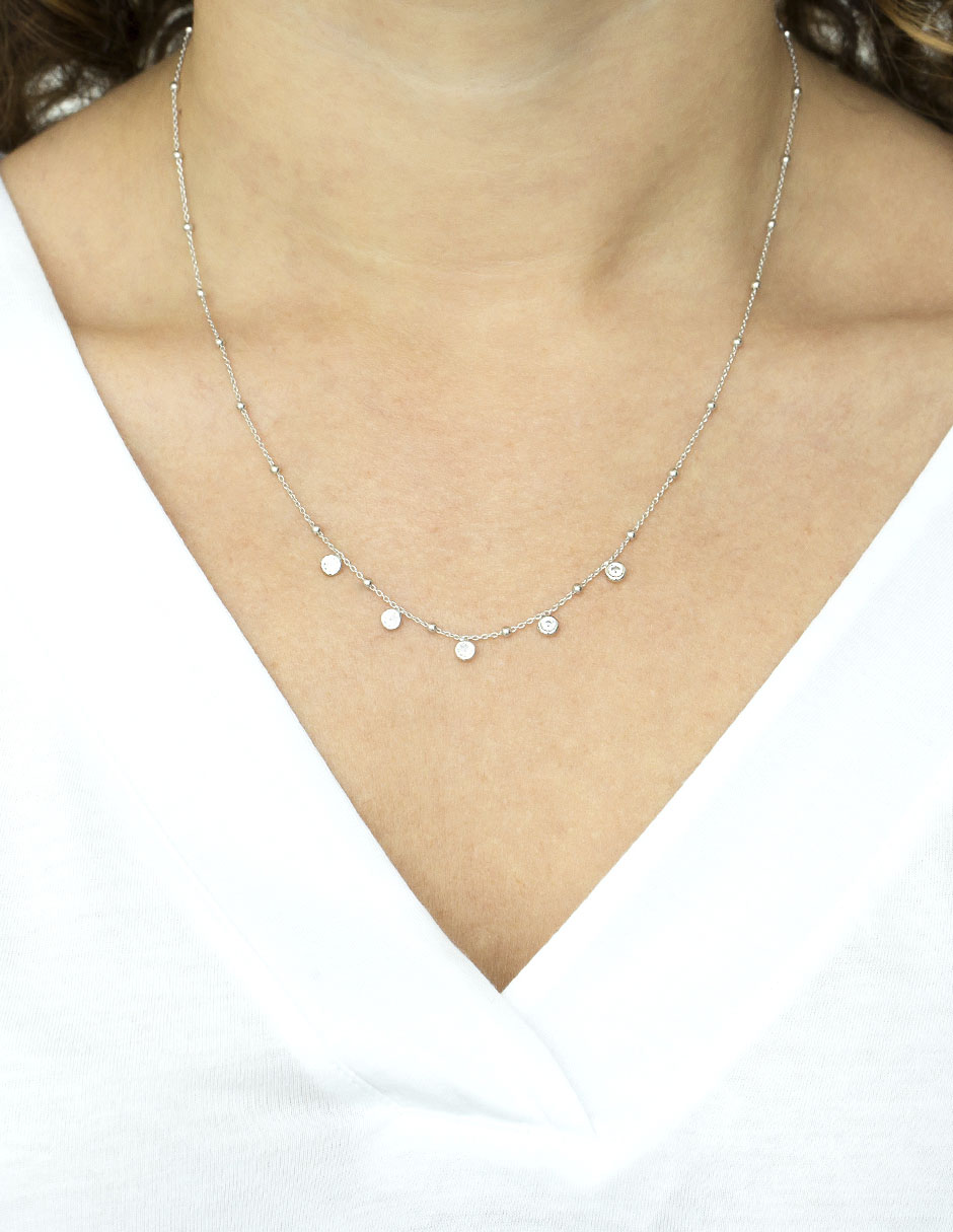 Collar de plata p 925 3