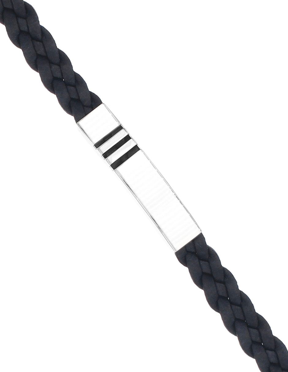 Brazalete de piel acabado semi mate