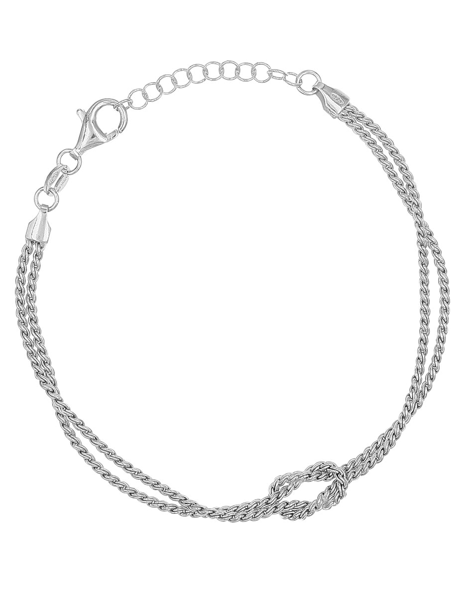 Pulsera de plata p 925 acabado brillante