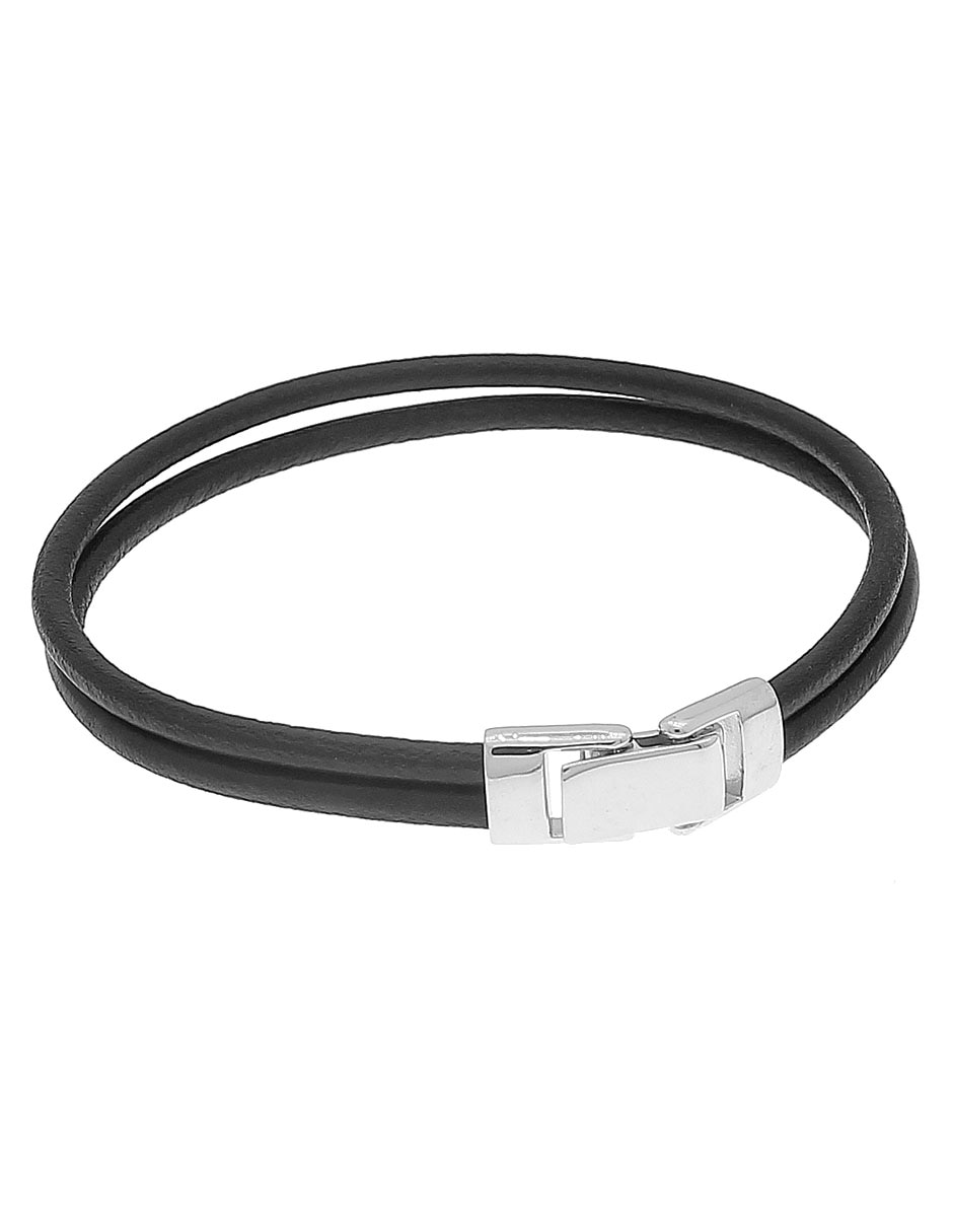 Pulsera de piel acabado mate