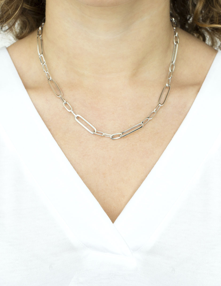 Collar de plata p 925 2