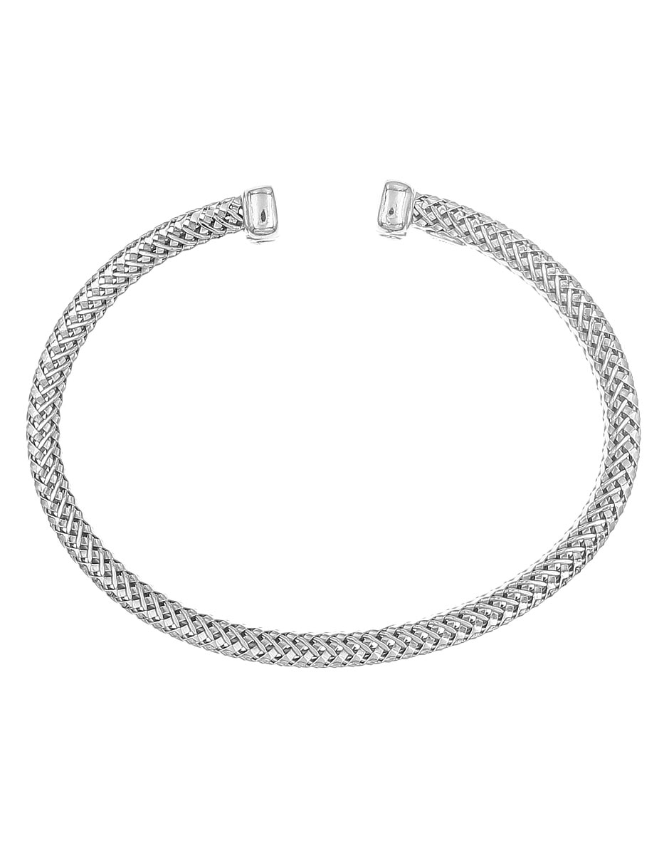 Pulsera de plata p 925 acabado brillante