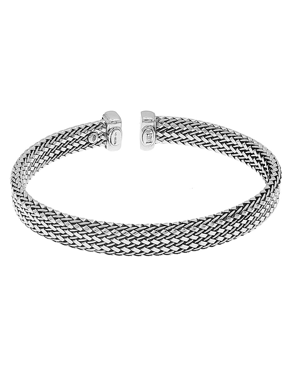 Pulsera de plata p 925 acabado brillante