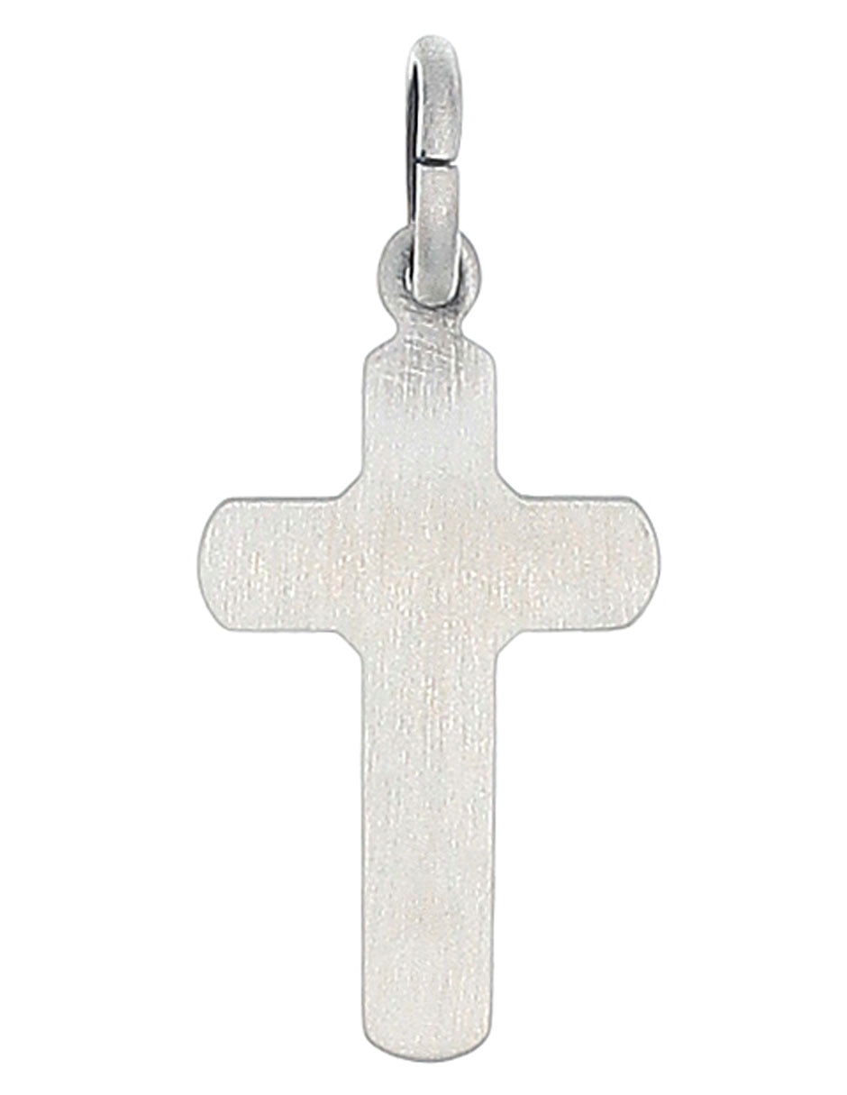 Dije de cruz de plata P 925 4
