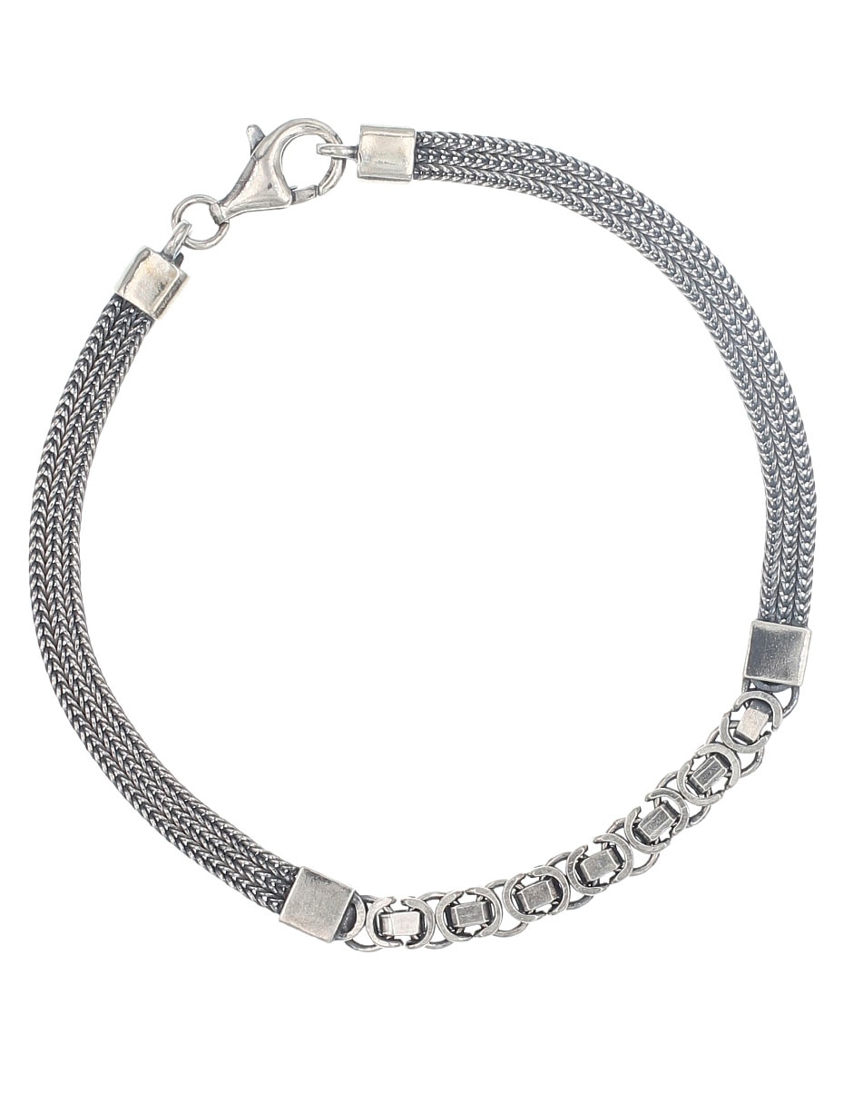 Pulsera de plata p 925 acabado brillante