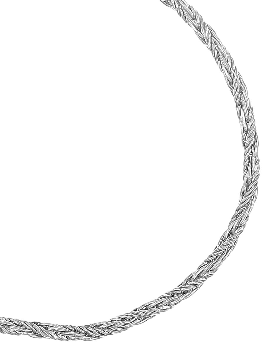 Pulsera de plata p 925 acabado mate