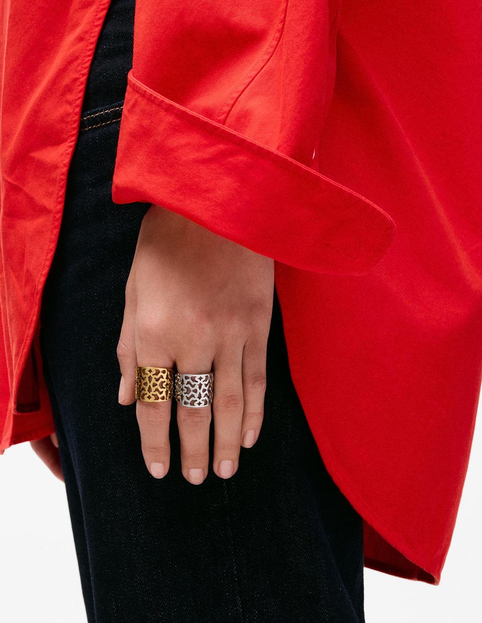 Anillo de Oso Kaos brillante 4