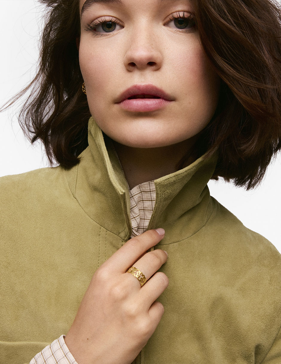 Anillo de Oso Kaos 9 K de Oro amarillo brillante 5