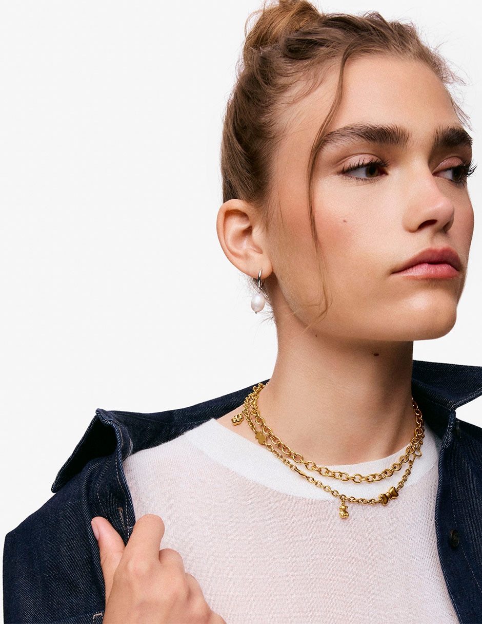 Collar con dije Charming Steel 4
