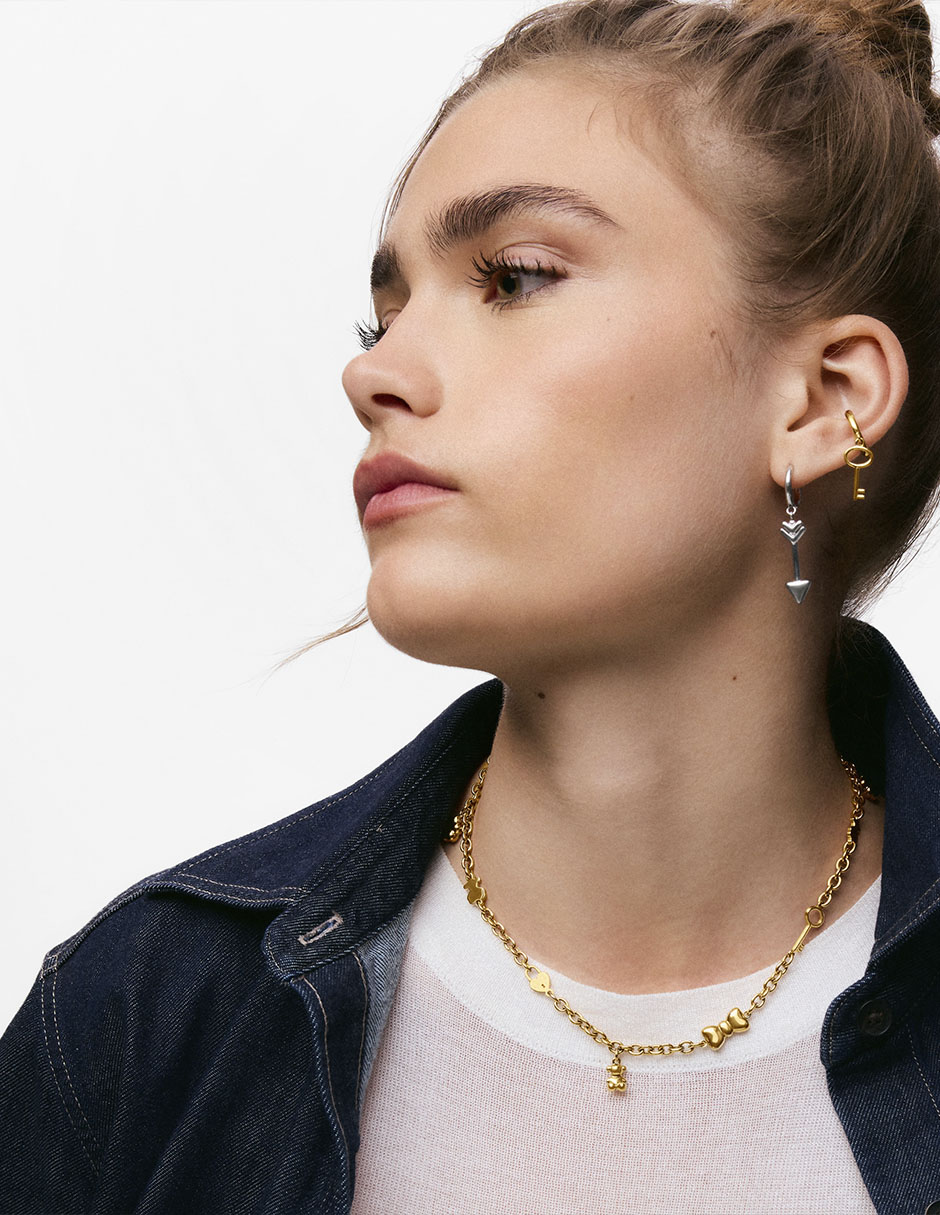Collar con dije Charming Steel 5