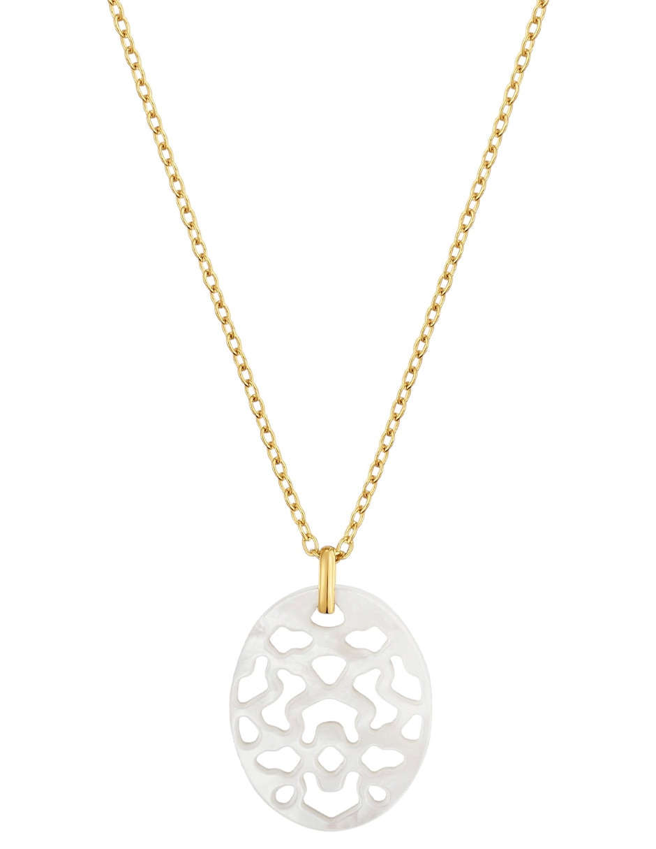 Collar Kaos Nacar de oro amarillo 9 K 1