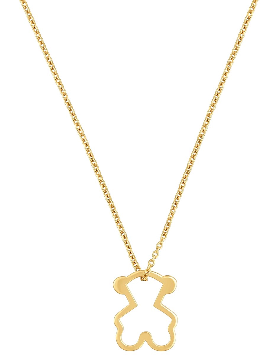 Collar Oso Kaos de oro amarillo 9 K 1