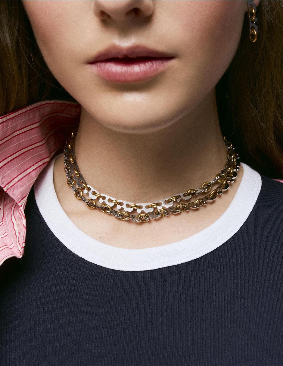 Collar de Eslabones Half Bear 6