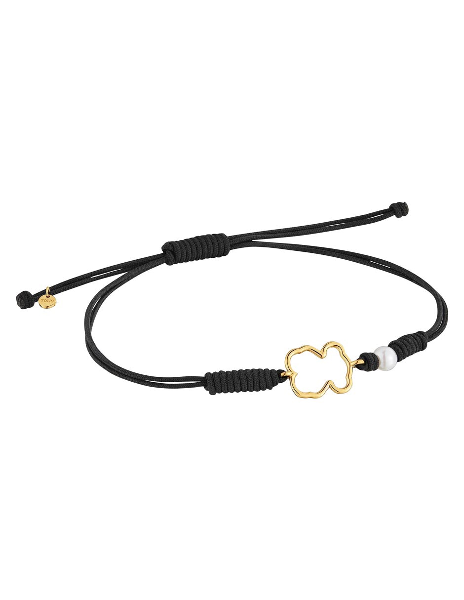 Pulsera Tous de oro con perla 9 K acabado brillante