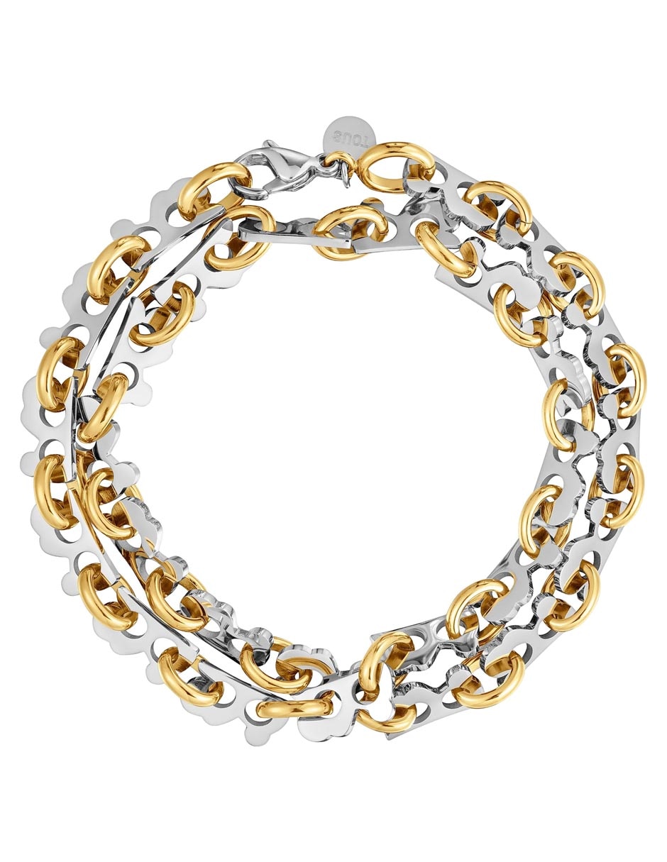 Pulsera Half Bear acabado brillante 1