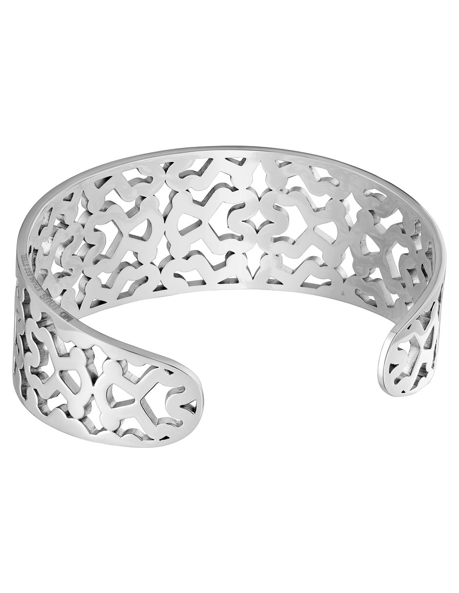 Pulsera Tous de acero inoxidable acabado brillante