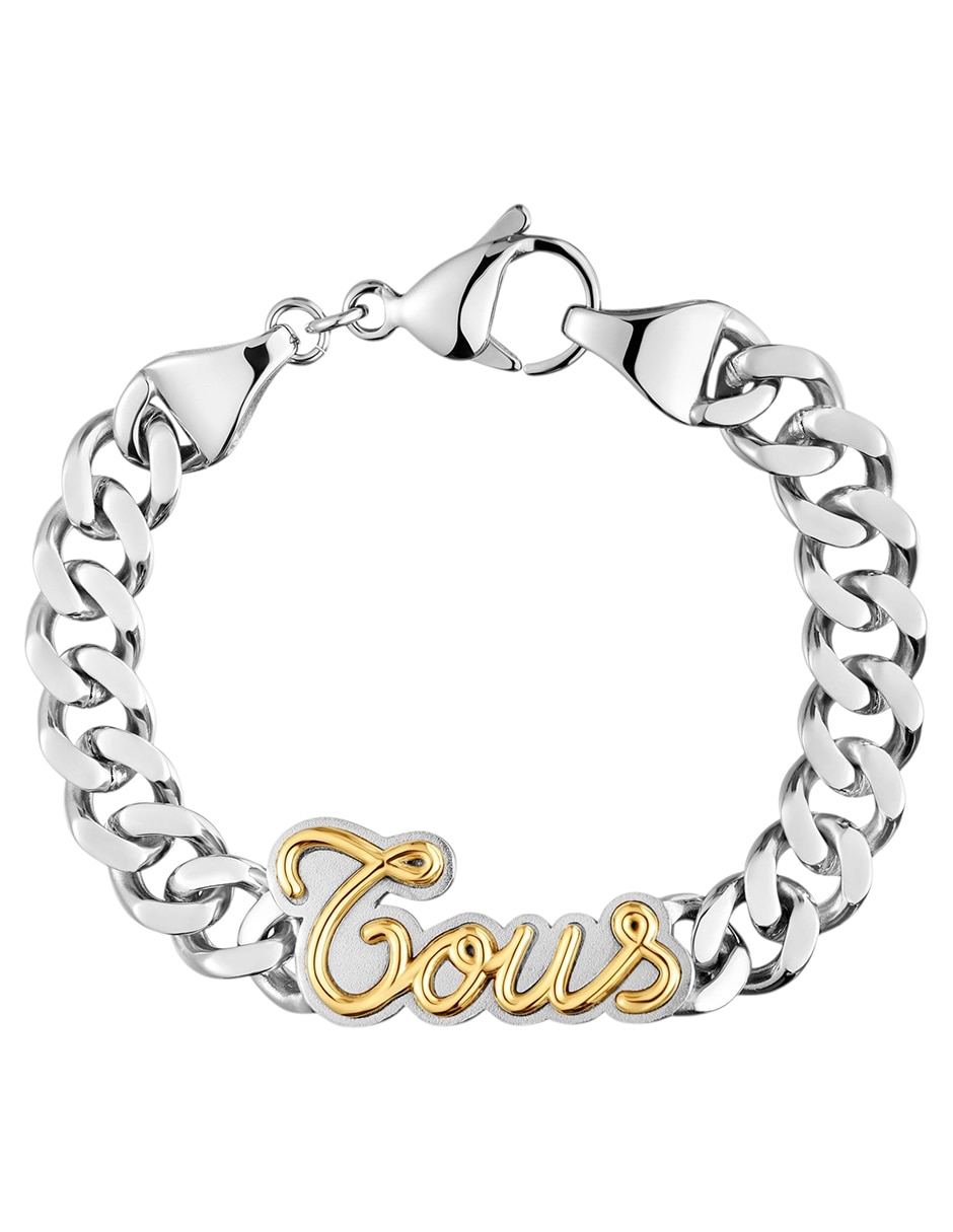 Pulsera de acero inoxidable acabado brillante 1