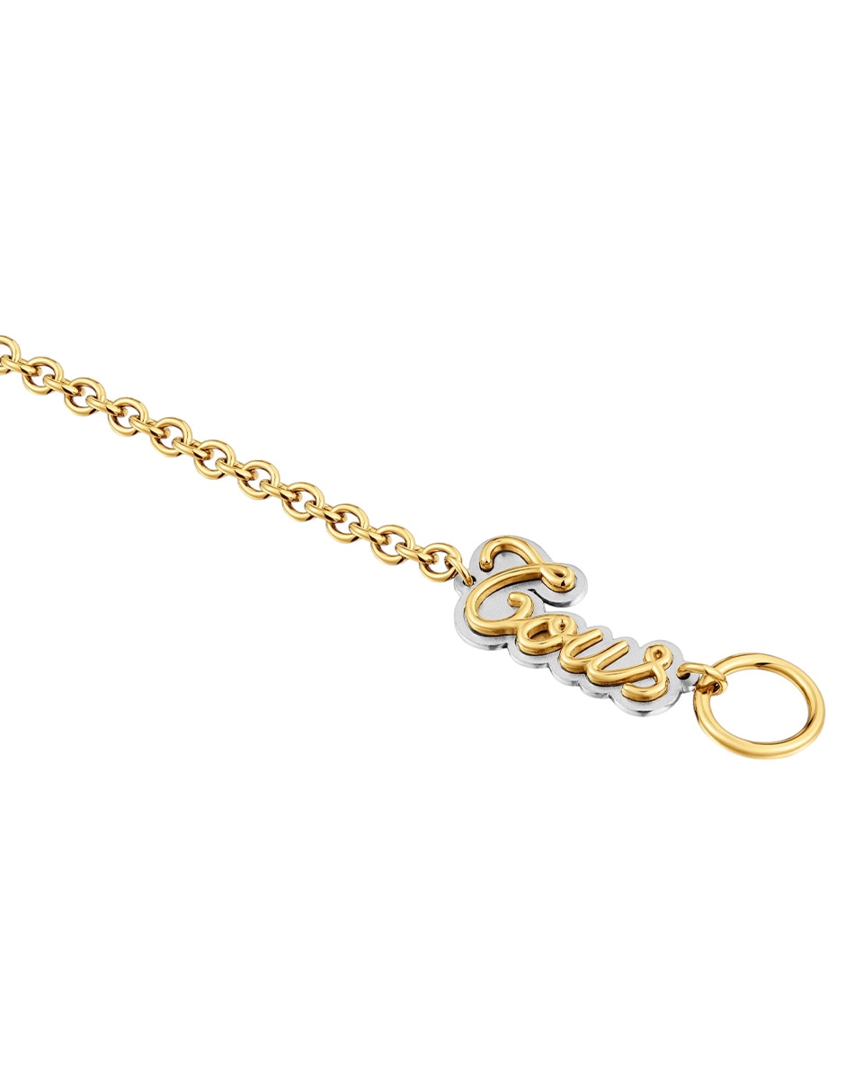 Pulsera de acero inoxidable acabado brillante 4