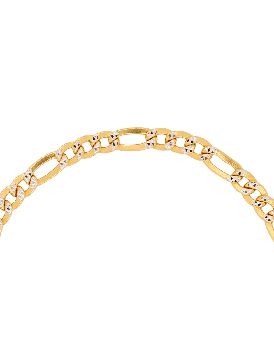 Pulsera de oro amarillo con 14 k 2