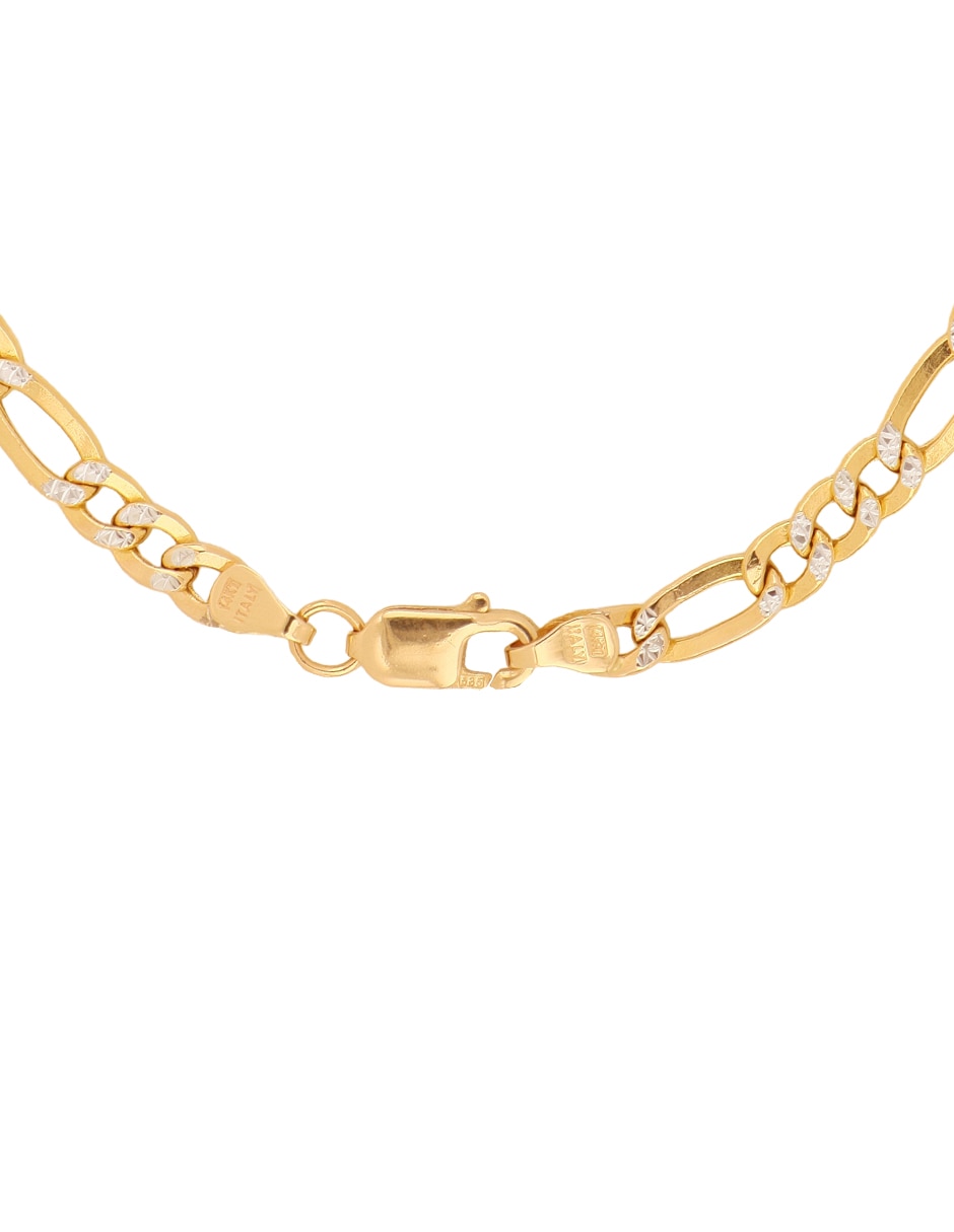 Pulsera de oro amarillo con 14 k 4