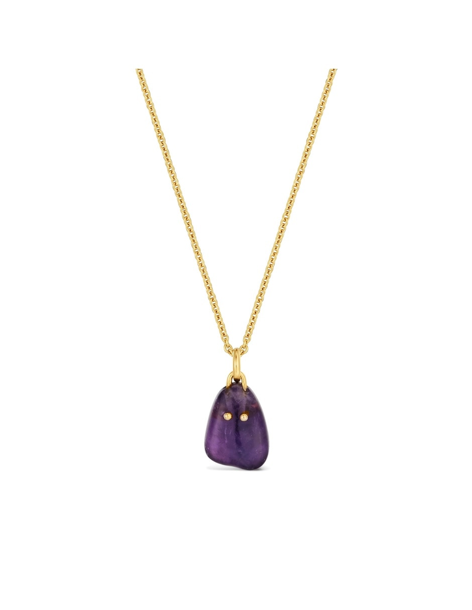 Collar de fantasma Tous Boo de baño de oro