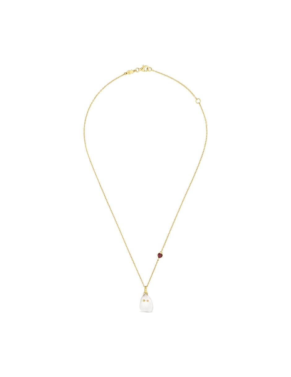 Collar de fantasma Tous Boo de baño de oro 5