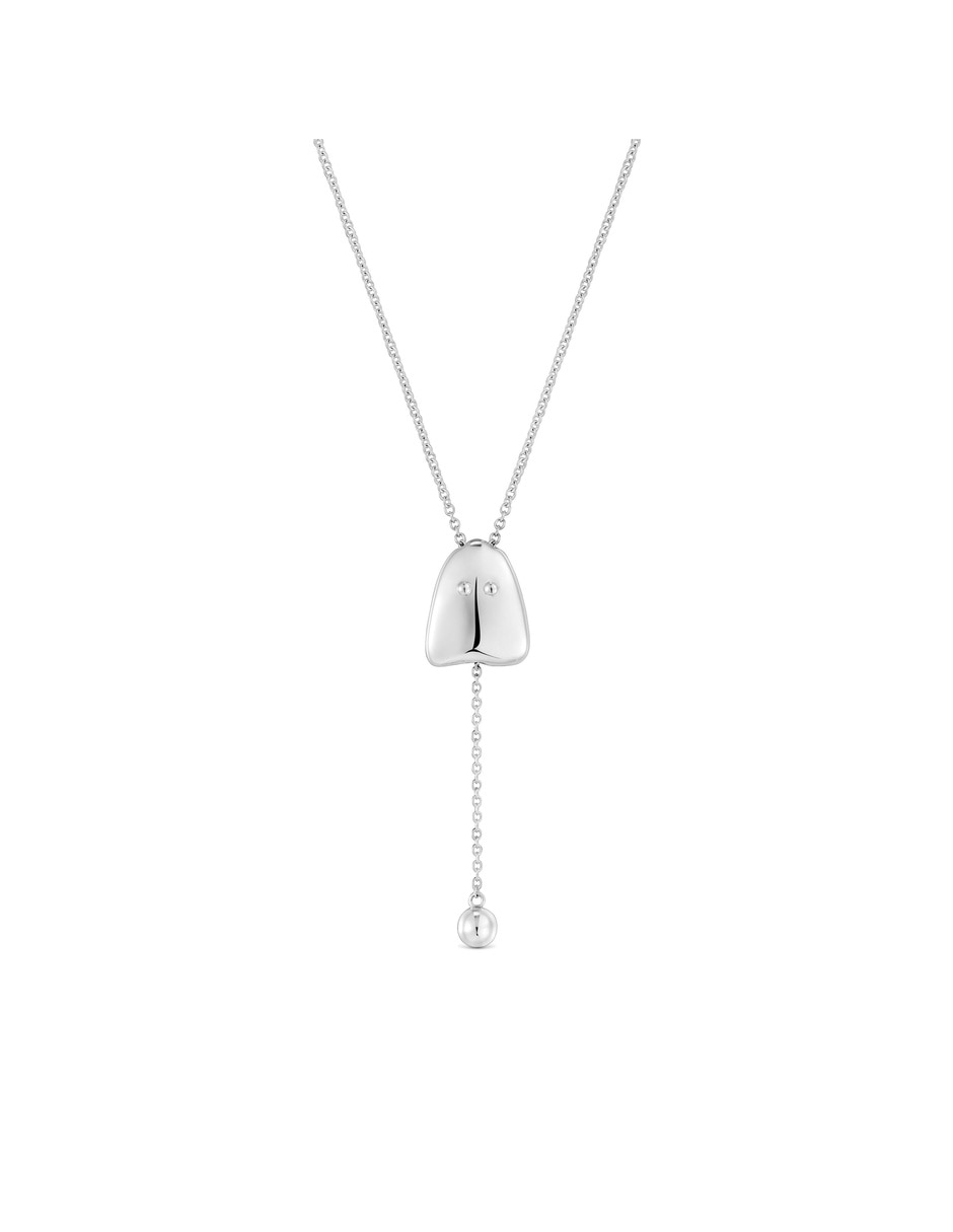 Collar de fantasma Tous Tous Boo de plata