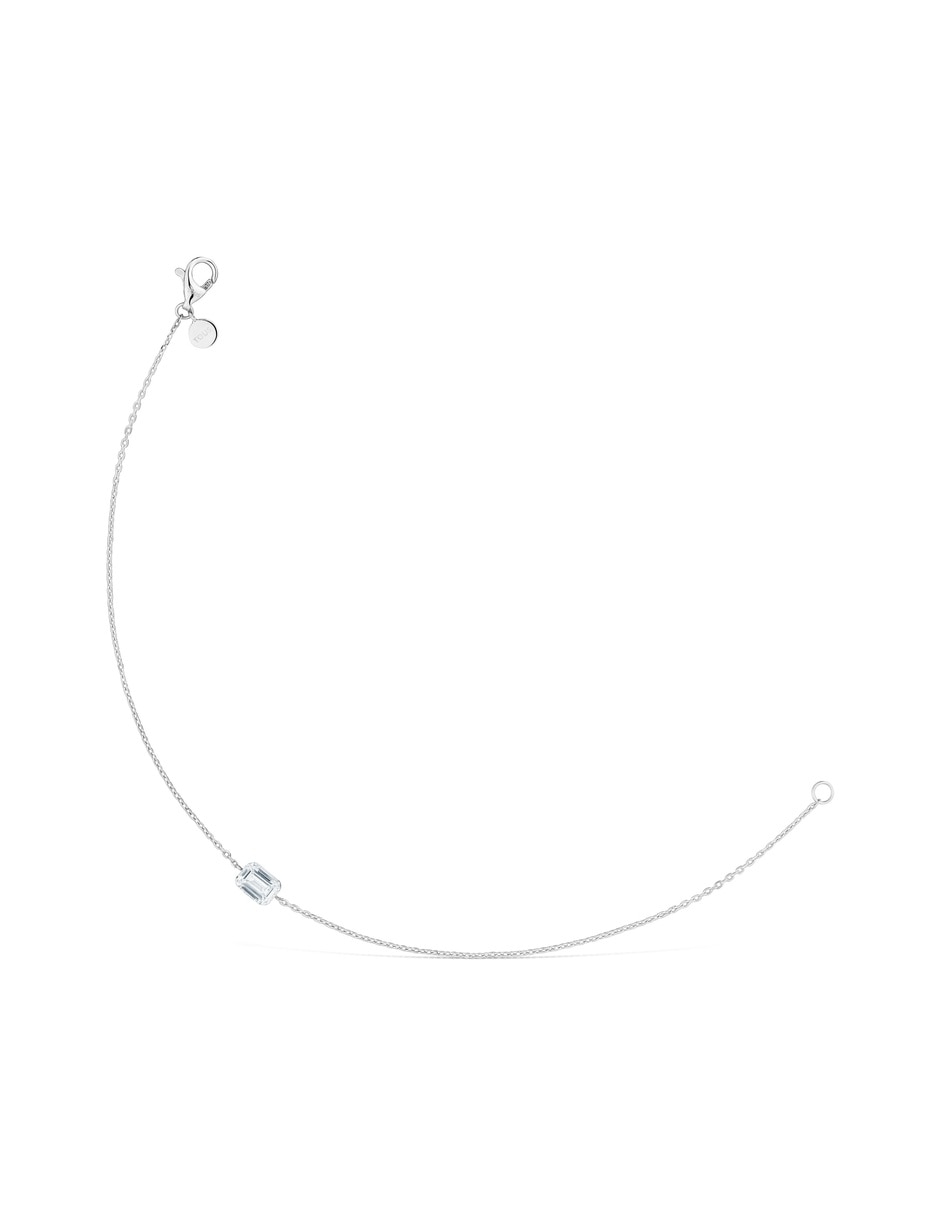 Pulsera de oro blanco Tous Irisé Lgd