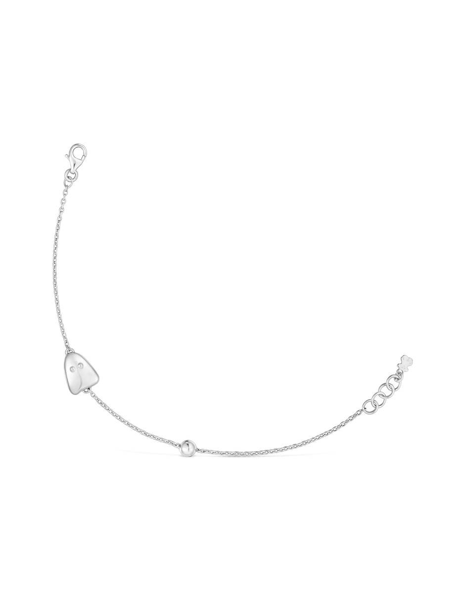Pulsera de plata Tous Boo acabado baño de oro 1