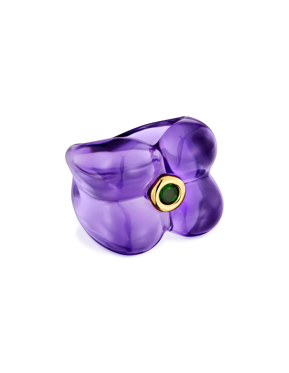 Anillo de flor bold motif 2