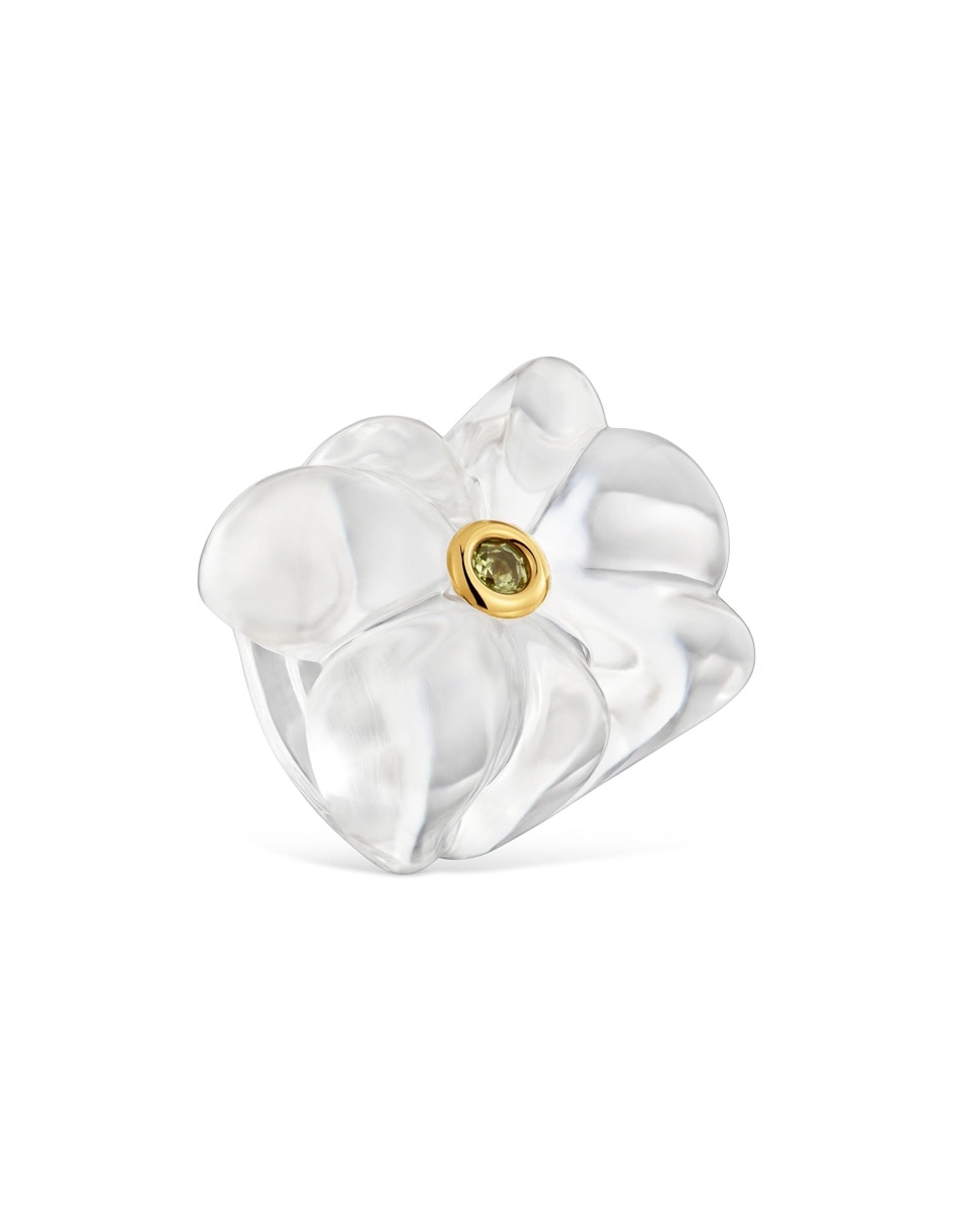 Anillo de oso bold motif peridoto