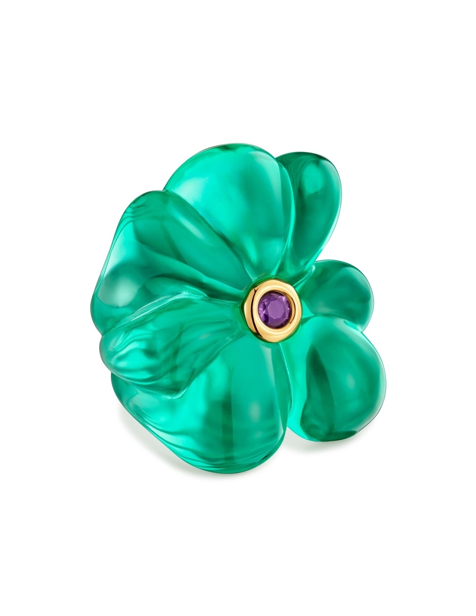 Anillo de oso bold motif amatista 2
