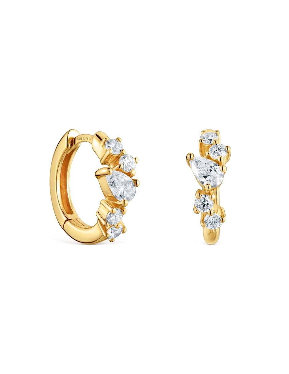 Aretes cortos de fantasma boo de plata con acabado 1