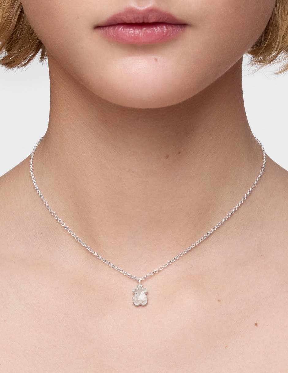 Collar de oso de plata P 925 3