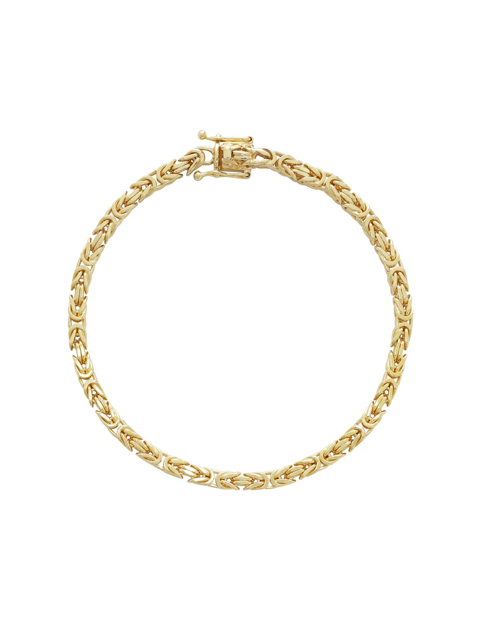 Pulsera de oro con 10 k