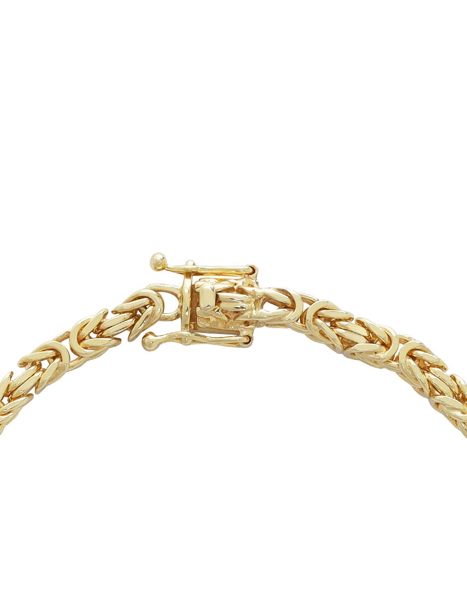 Pulsera de oro con 10 k
