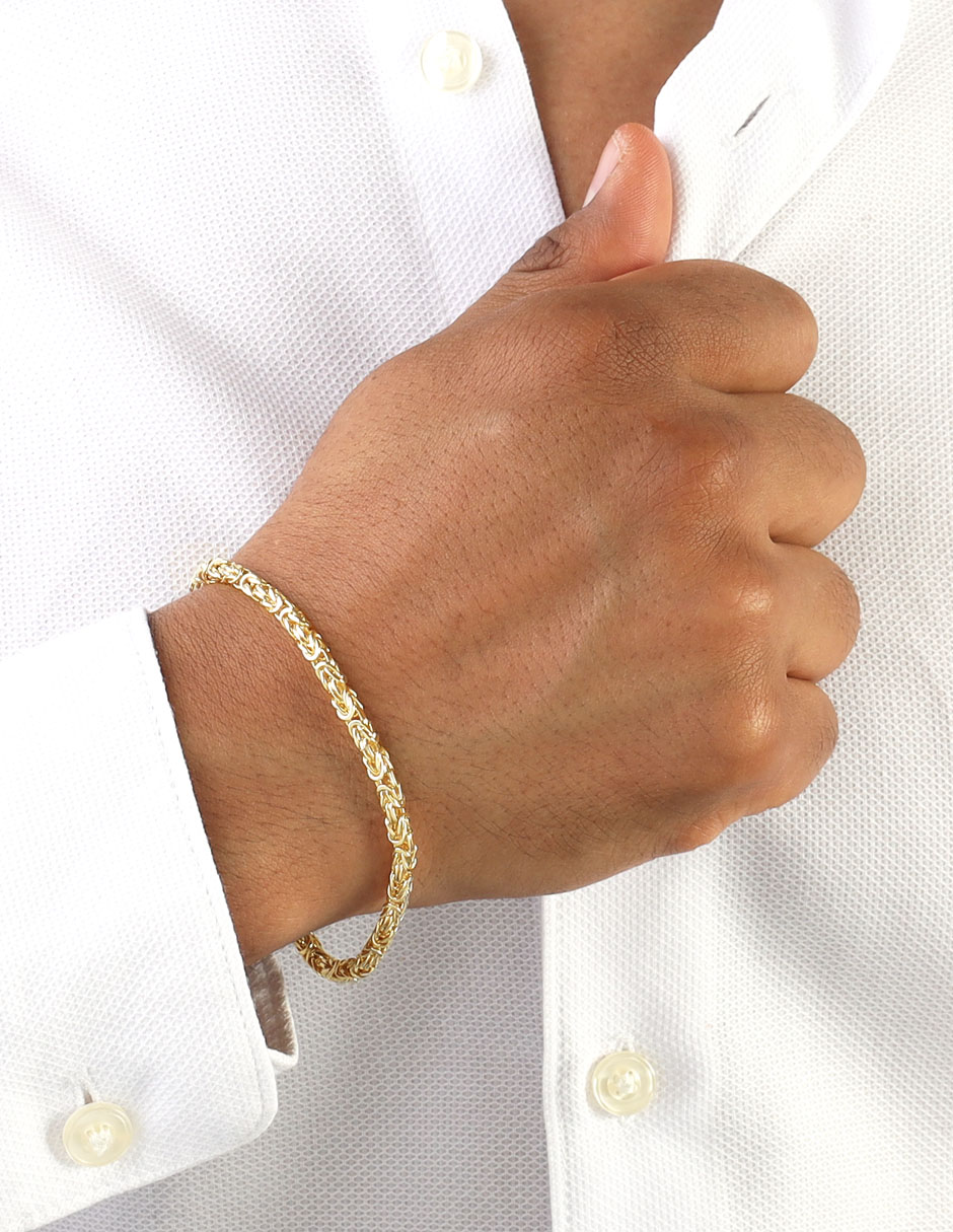 Pulsera de oro con 10 k 6